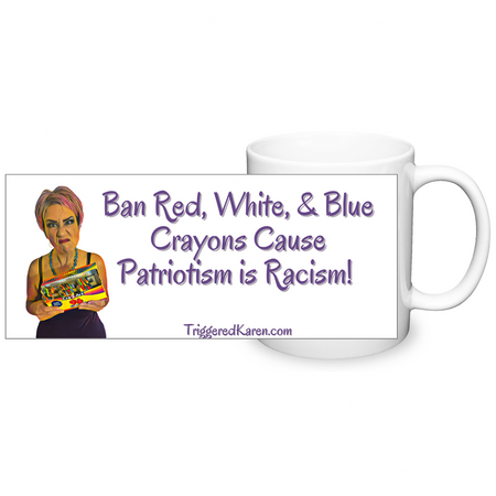 Ban Crayons Mug