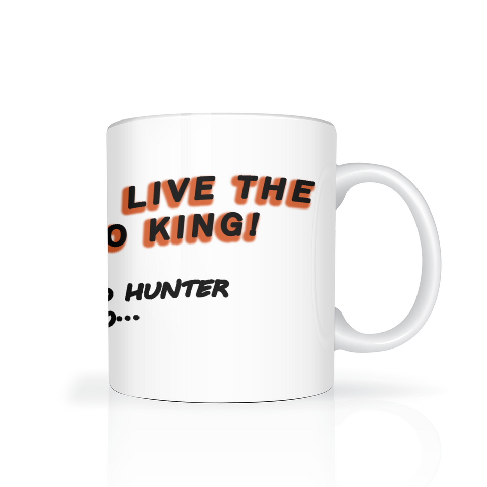 Long Live The Disco King (And Hunter Too...) Orange Mug