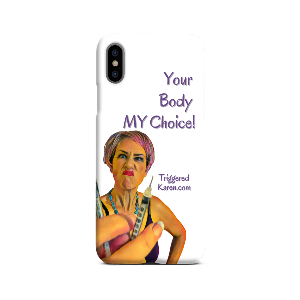 Your Body My Choice Slim Phone Case
