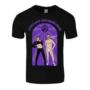 Long Live the Disco King (And Hunter Too) Purple Unisex Tees