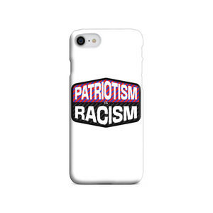 Patriotism Is Racism Slim Phone Case