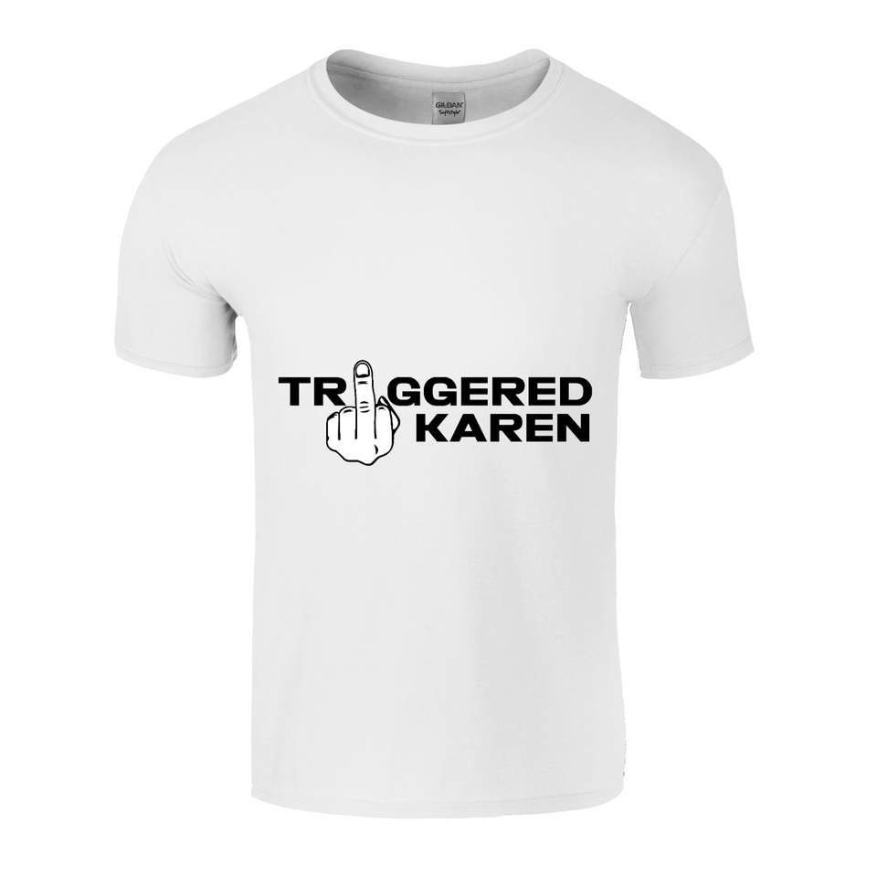 Triggered Karen Black Print Unisex Tee