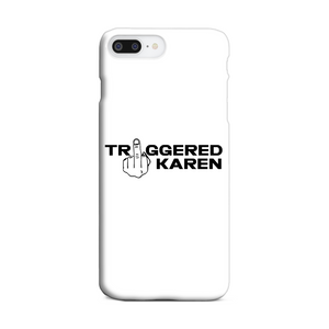 Triggered Karen Black Print Slim Phone Case