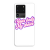 Your Body My Choice White/Pink Slim Phone Case