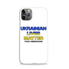 Ukrainian Lives Matter Slim Phone Case