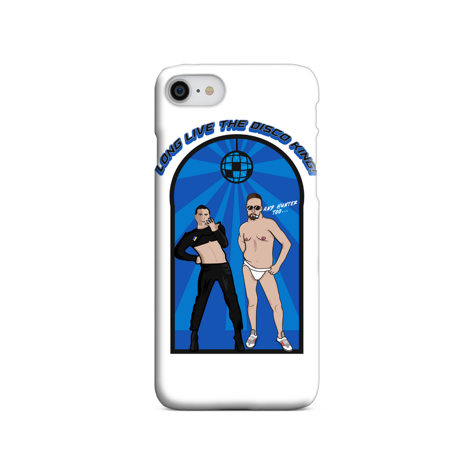 Long Live The Disco King (And  Hunter Too..) Blue Slim Phone Case
