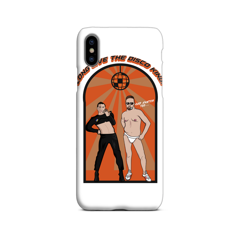 Long Live The Disco King (And  Hunter Too..) Orange Slim Phone Case