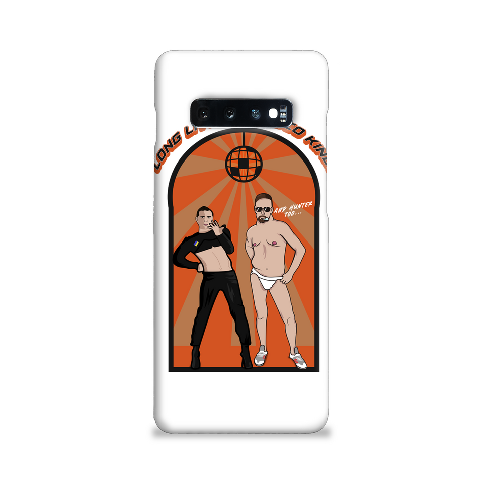 Long Live The Disco King (And  Hunter Too..) Orange Slim Phone Case