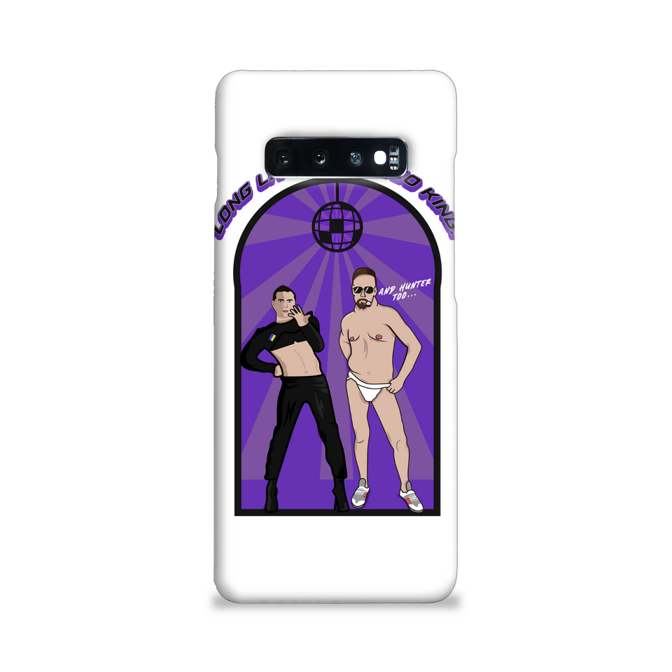 Long Live The Disco King (And  Hunter Too..) Purple Slim Phone Case